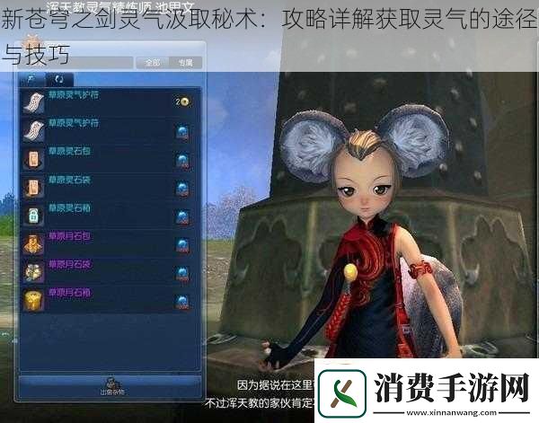 新苍穹之剑灵气汲取秘术