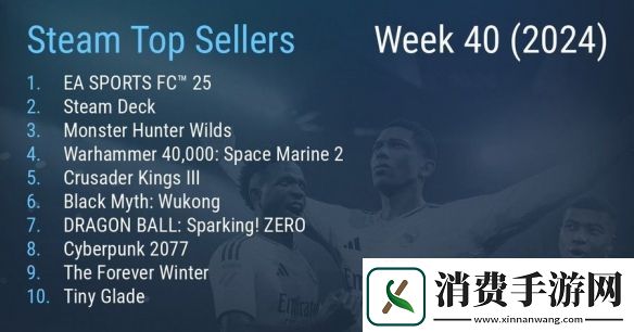 Steam最新一周销量榜