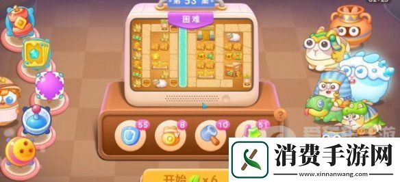 保卫萝卜4法老归来第53关怎么打法老归来第53关打法攻略