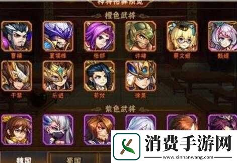 国武将竞技搭配策略分享