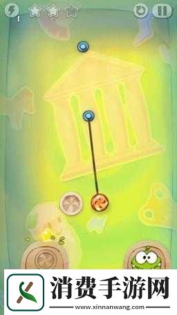 割绳子玩穿越古希腊511关通关攻略