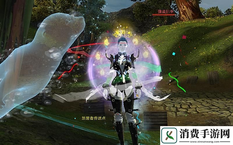 “激战2”野外观光团