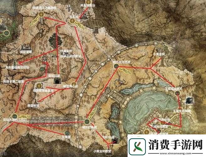 艾尔登法环王城右边地图如何前往