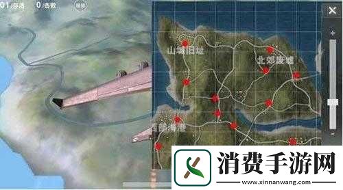 荒野行动安全区查看方法