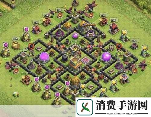 部落冲突8本防猪阵型分享