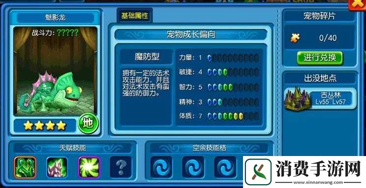 四星宠物之魅影龙于寒灵之剑的推荐