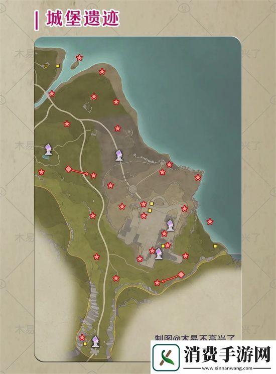 无限暖暖地图各区域奇想星位置大全