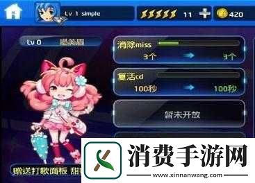 喵美眉角色资料