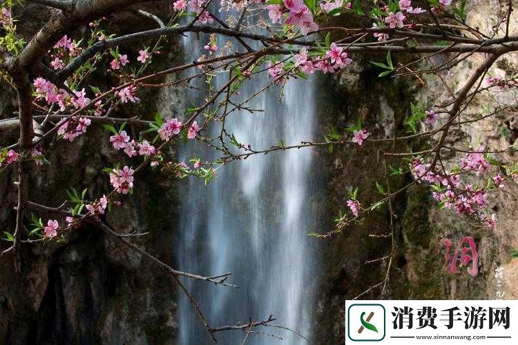 桃花洞口已是溪水潺潺