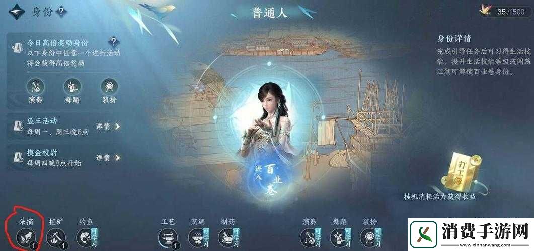 逆水寒手游隐藏身份是什么