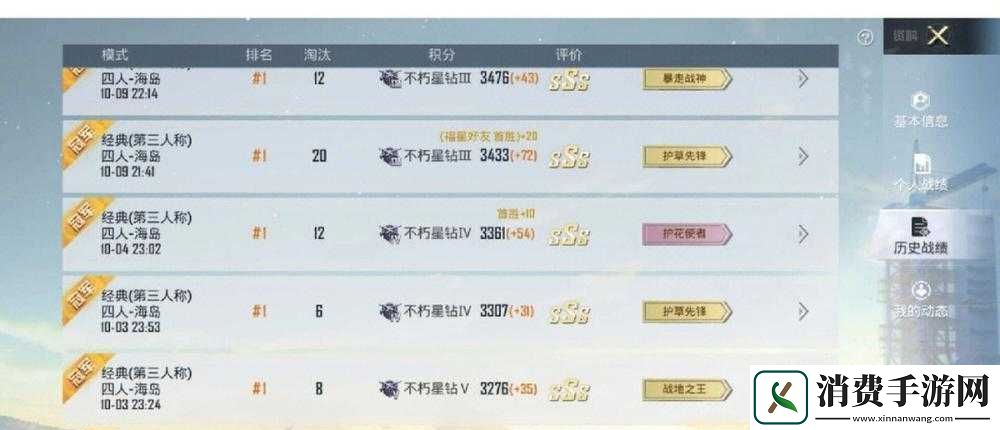 刺激战场老阿姨经验值获取