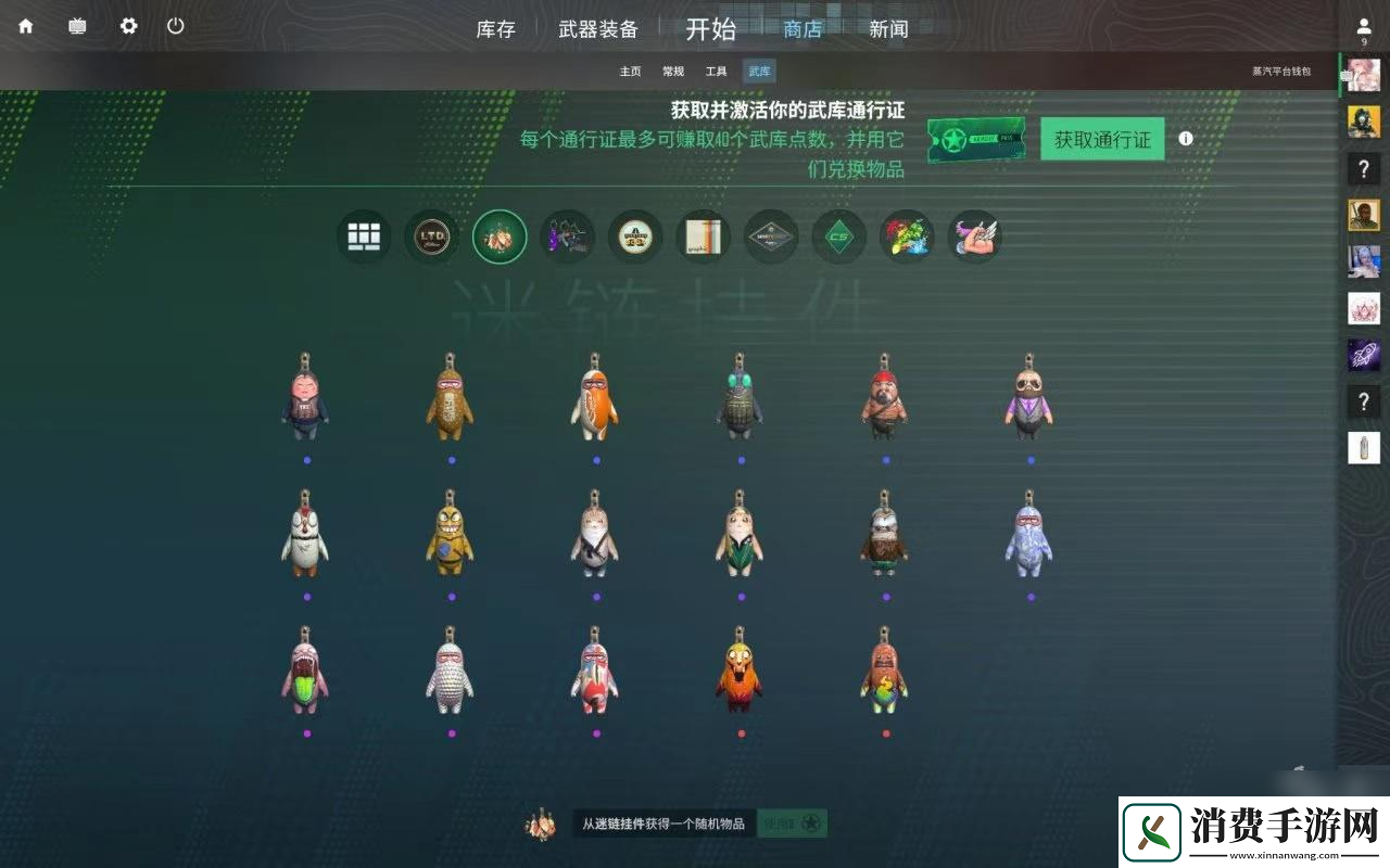 CS2武库通行证相关规则