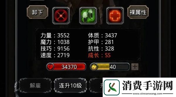 黑暗城堡属性加点攻略