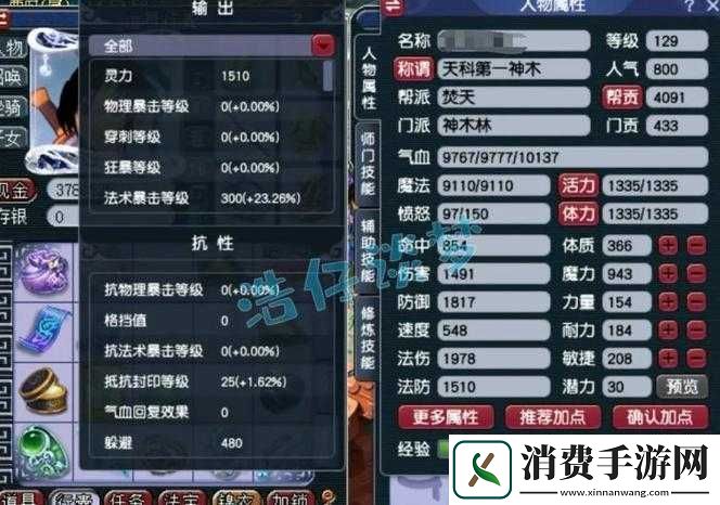 梦幻西游维版属性解析与影响解读各属性功能介绍