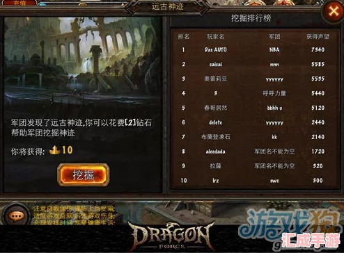 深入龙之力量秘境