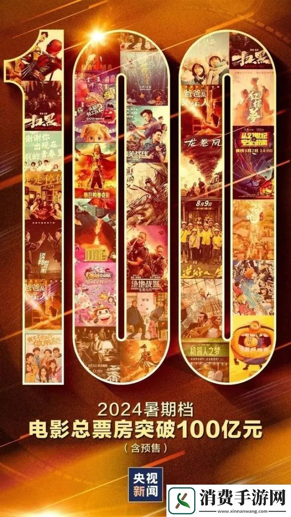 2024年暑期档票房已超100亿元！这里面的几部电影你看过哪些