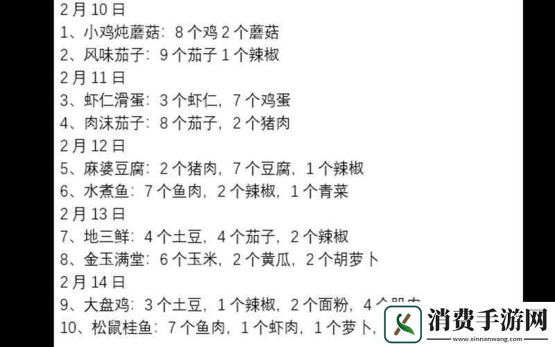 航海王热血航线之厨师心愿菜单揭秘