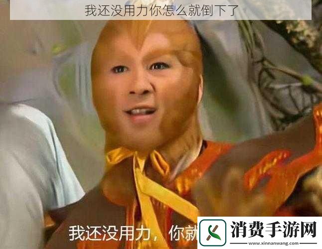 我还没用力你怎么就倒下了