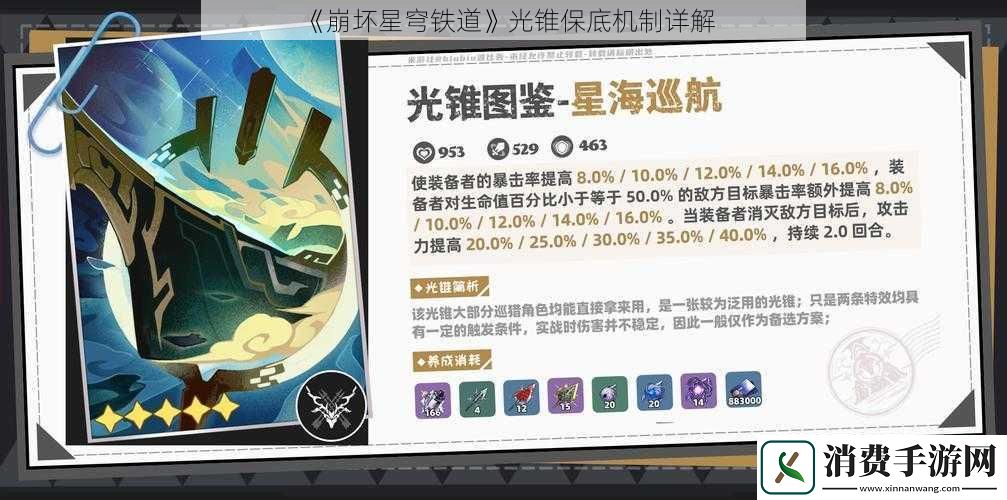 崩坏星穹铁道光锥保底机制详解