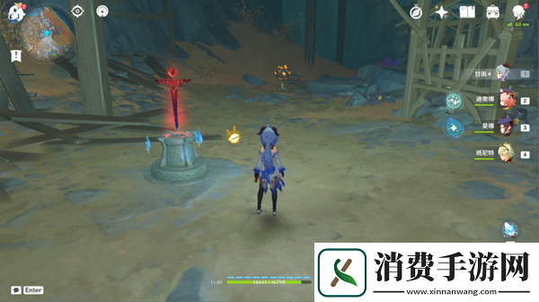 原神地下矿区宝箱开启方法