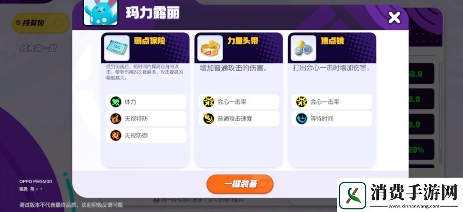 宝可梦大集结玛力露丽持有物怎么选