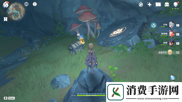 原神地下矿区宝箱开启方法