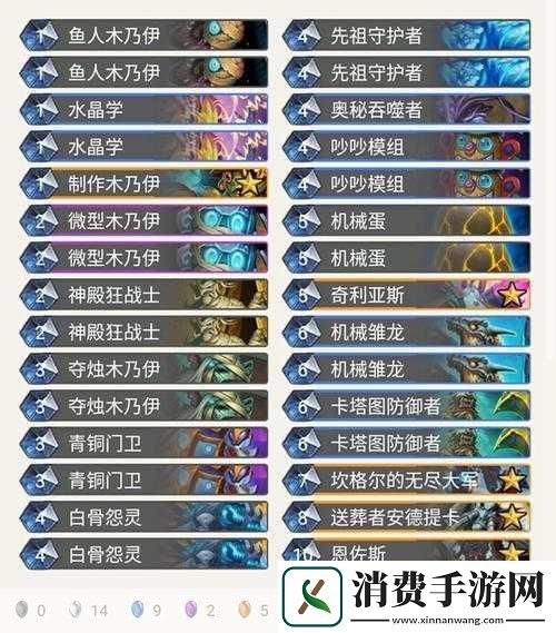 炉石传说奥丹姆奇兵手牌