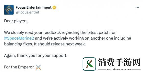 开发商回应战锤40K