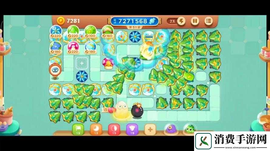 保卫萝卜3糖果赛高分攻略