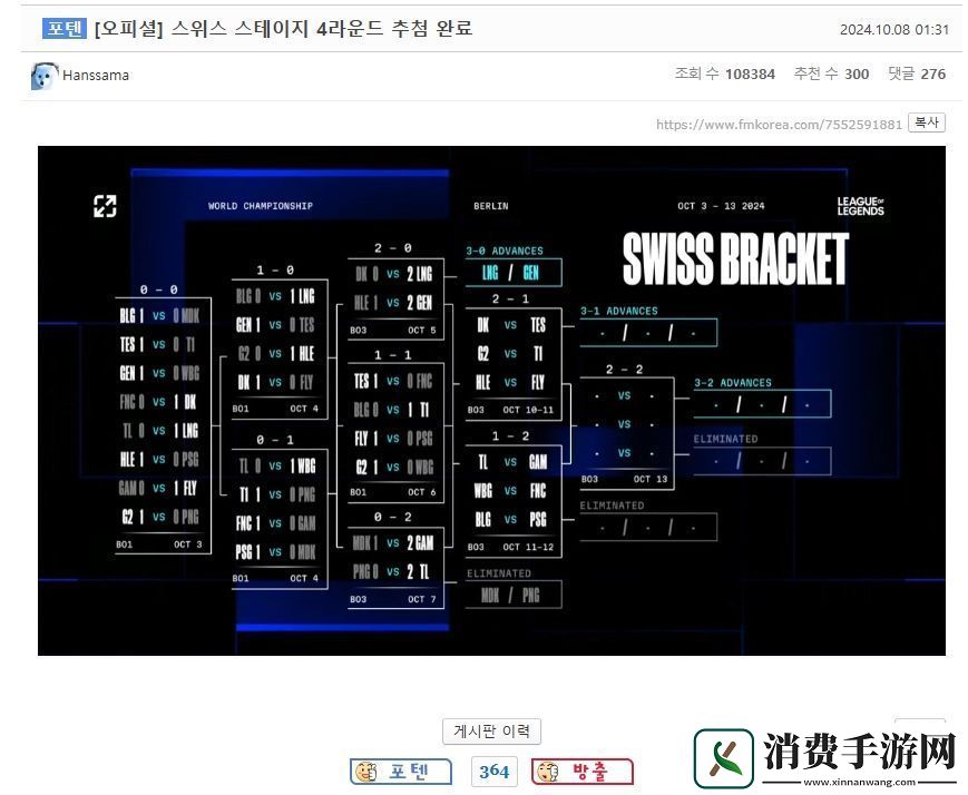 韩热议第四轮抽签