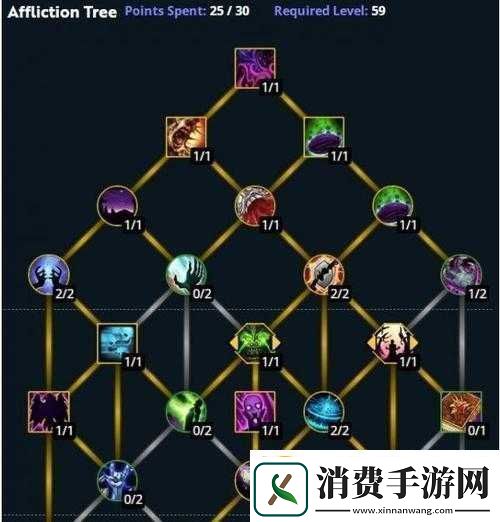 魔兽世界怀旧服TBC痛苦术天赋点法详细推荐及加点攻略