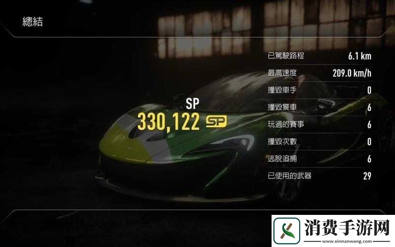 关于极品飞车18前期高效刷SP秘籍及攻略分享