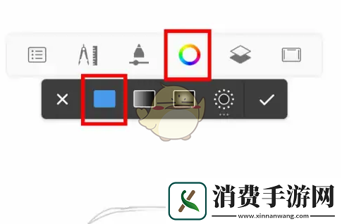 sketchbook怎么上色sketchbook填色教程