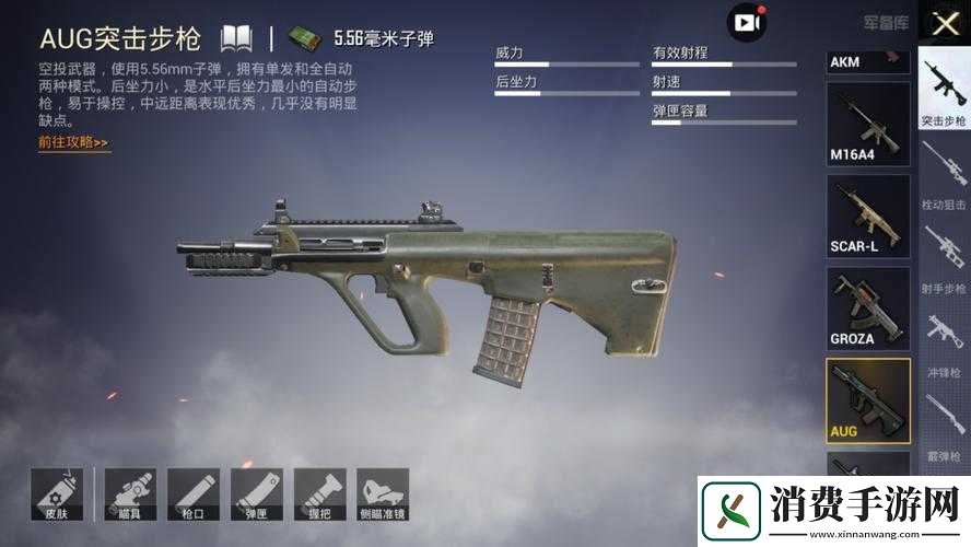 和平精英AUG与M416性能对比
