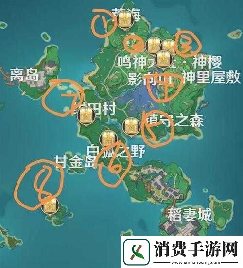 原神丘丘人小岛宝箱寻宝之旅