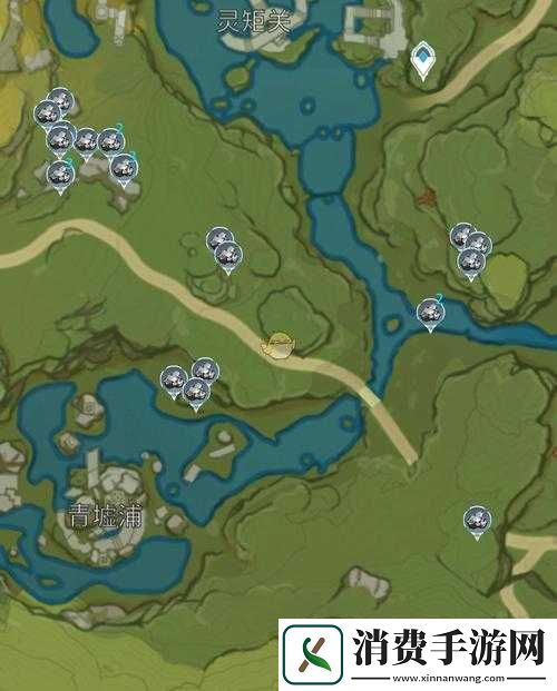原神古时孤影青墟埔采样点位置分享