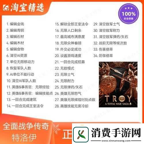 全面战争特洛伊用