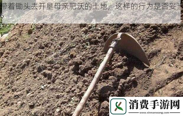 带着锄头去开垦母亲肥沃的土地
