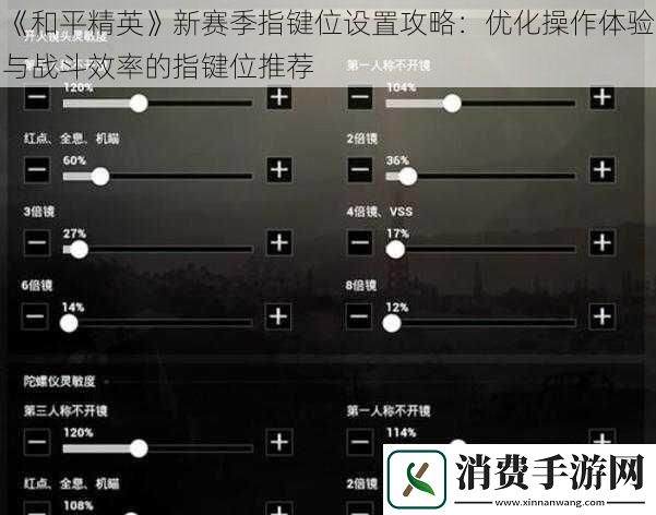 和平精英新赛季指键位设置攻略