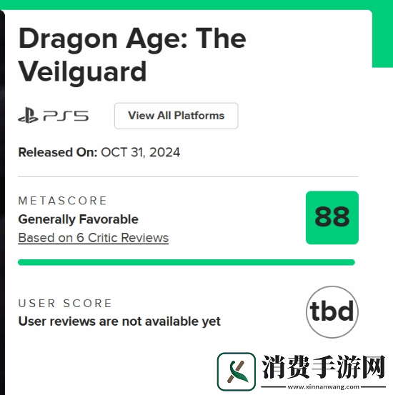 龙腾世纪4M站PS版均分84！令人难以忘怀的旅程