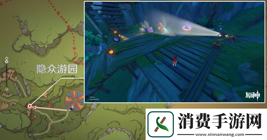 原神隐众游园绮光彩灯解密攻略