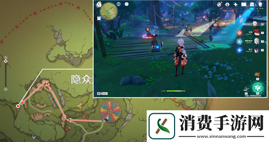 原神隐众游园绮光彩灯解密攻略