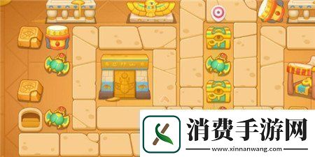 保卫萝卜4法老归来第28关攻略