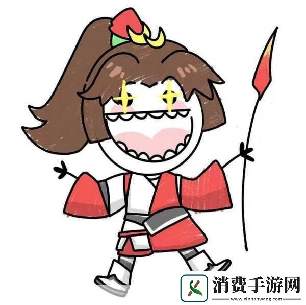 王者荣耀云缨吐舌头玩坏的表情