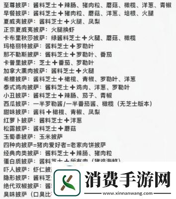 2024年可口的披萨美味的披萨食谱大全
