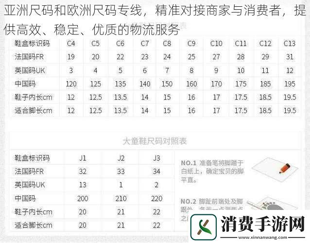 亚洲尺码和欧洲尺码专线