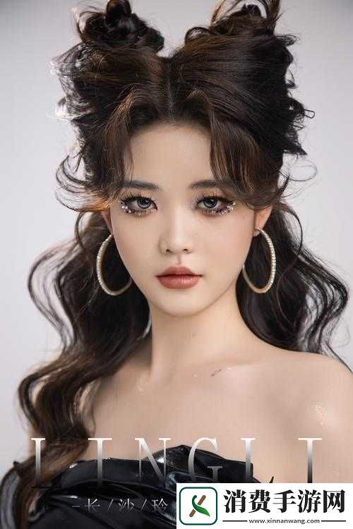 美女化妆
