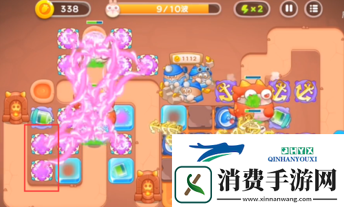 保卫萝卜4饿龙传说第10关怎么过
