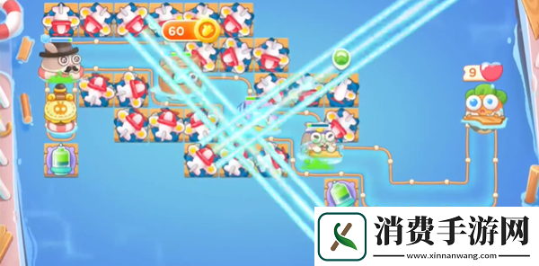 保卫萝卜4暖暖汤泉第11关攻略