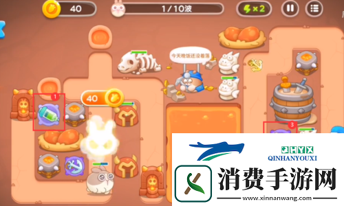 保卫萝卜4饿龙传说第10关怎么过